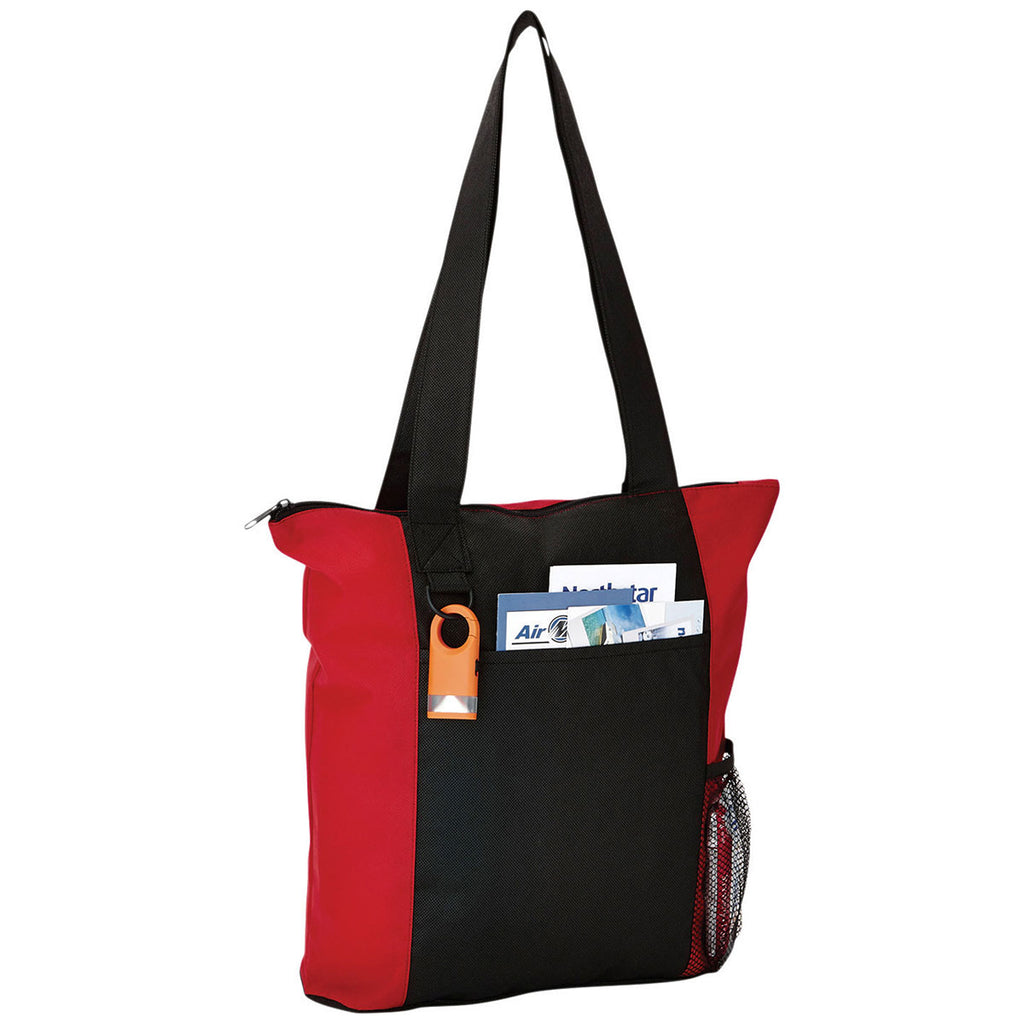 Bullet Red Beyond Zippered Convention Tote