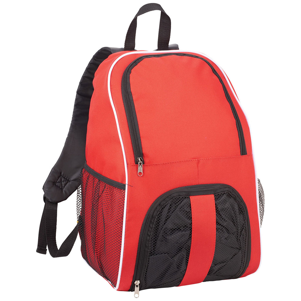 Bullet Red Sporting Match Ball Backpack