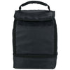Bullet Black Dally Dual Compartment 6-Can Lunch Cooler