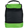 Bullet Lime Green Dally Dual Compartment 6-Can Lunch Cooler