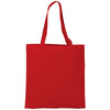 Bullet Red Basic 4oz Cotton Canvas Tote