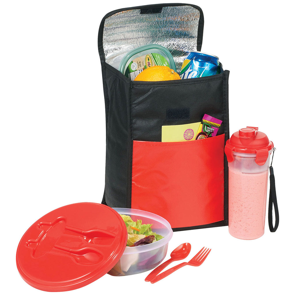 Bullet Red Stay Fit 8-Can Lunch Cooler Gift Set