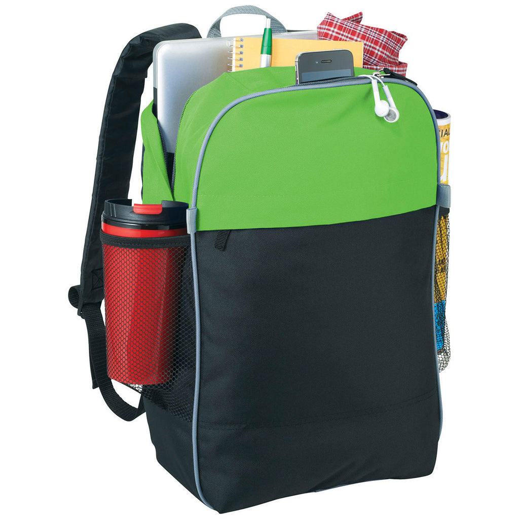 Bullet Lime Green Color Top 15" Computer Backpack