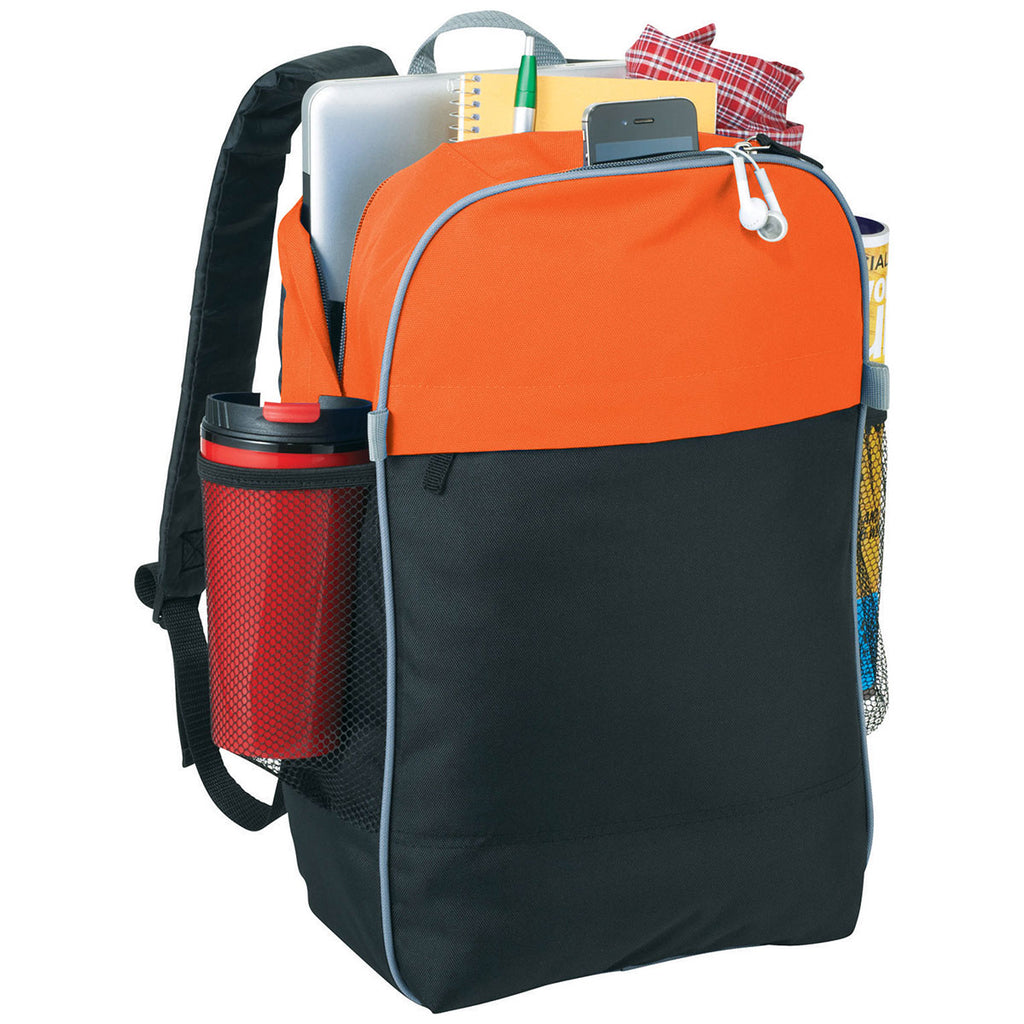 Bullet Orange Color Top 15" Computer Backpack