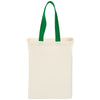 Bullet Green Natural 5oz Cotton Canvas Grocery Tote