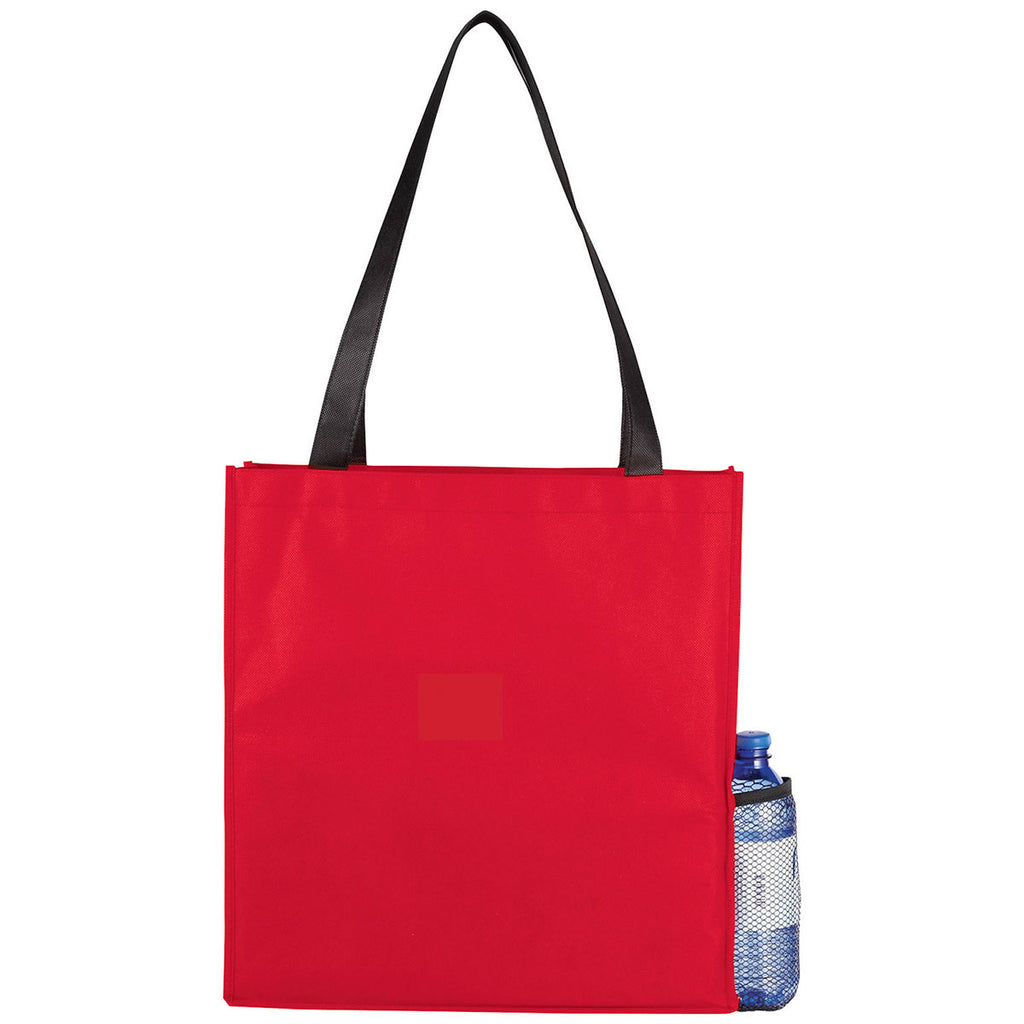 Bullet Red Boardwalk Non-Woven Convention Tote