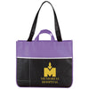 Bullet Purple Change Up Non-Woven Convention Tote