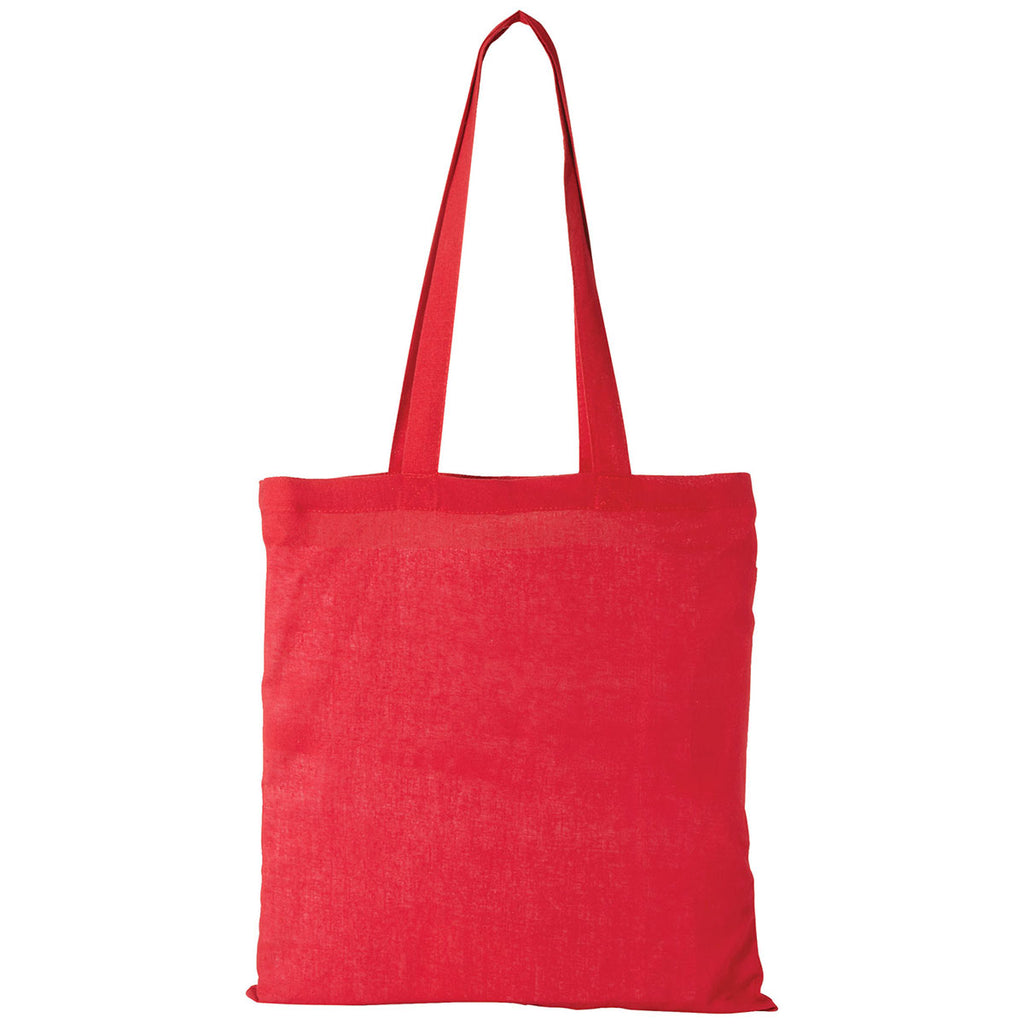Bullet Red Carolina Cotton Canvas Convention Tote