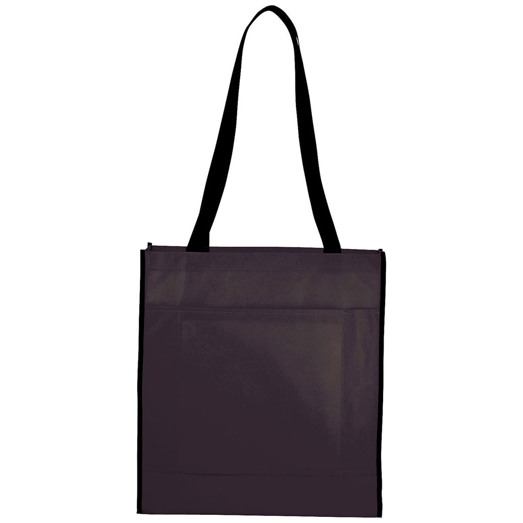 Bullet Black Chattanooga Non-Woven Convention Tote