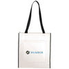 Bullet White Chattanooga Non-Woven Convention Tote