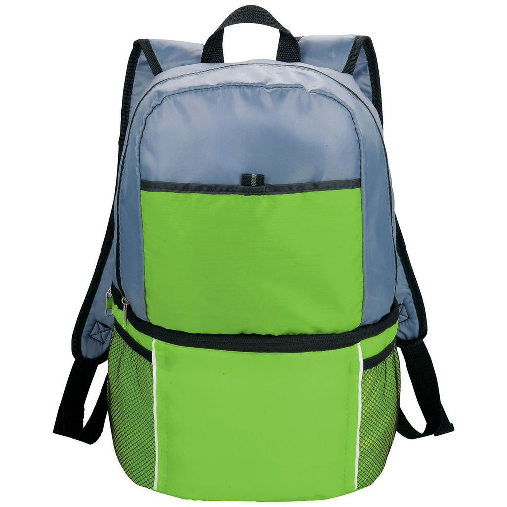 Bullet Lime Green Sea Isle Insulated Bottom Backpack