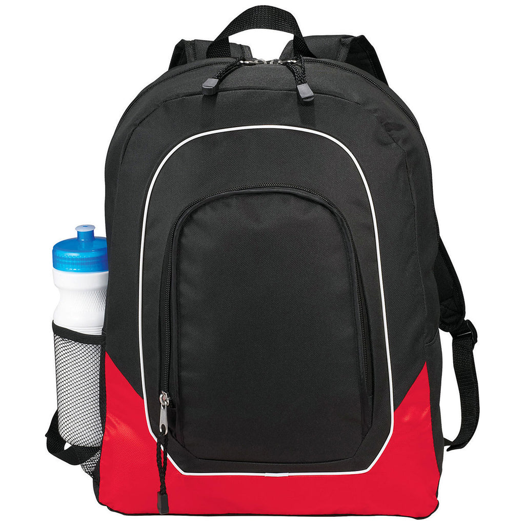 Bullet Red Cornerstone 15" Computer Backpack