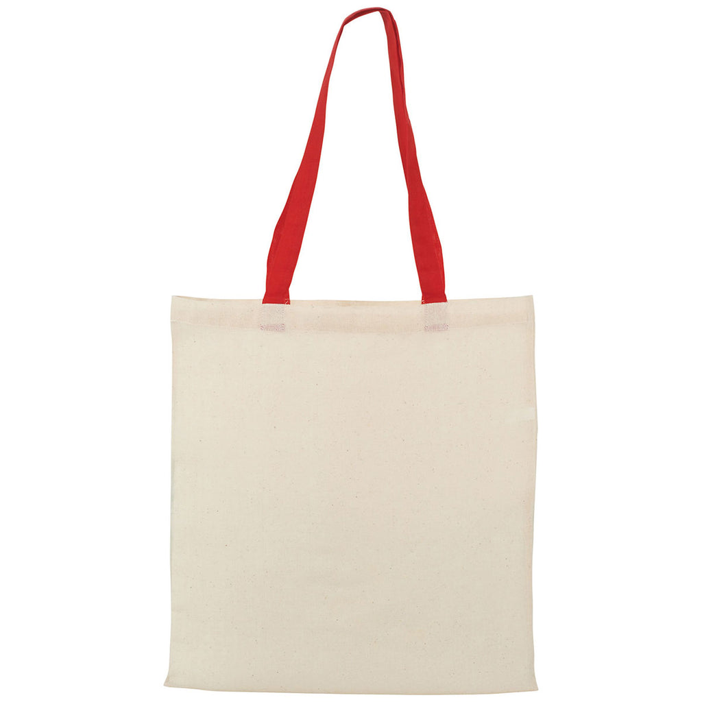 Bullet Red Nevada 3.5 oz Cotton Canvas Tote
