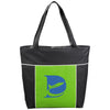 Bullet Lime Green Broadway Zippered Convention Tote