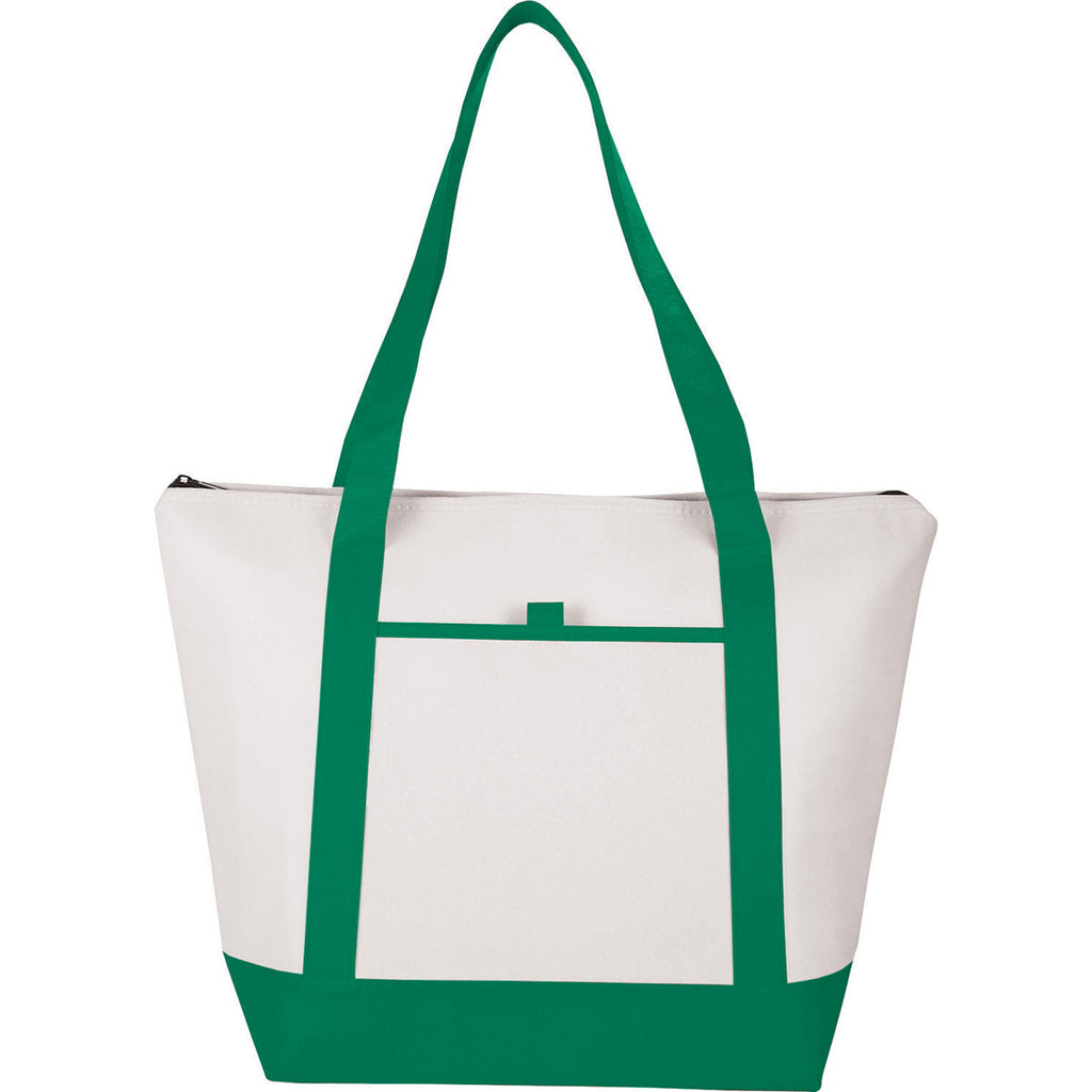 Bullet Green Lighthouse 24-Can Non-Woven Boat Tote
