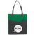 Bullet Green with Black Trim Rivers Pocket Non-Woven Convention Tote