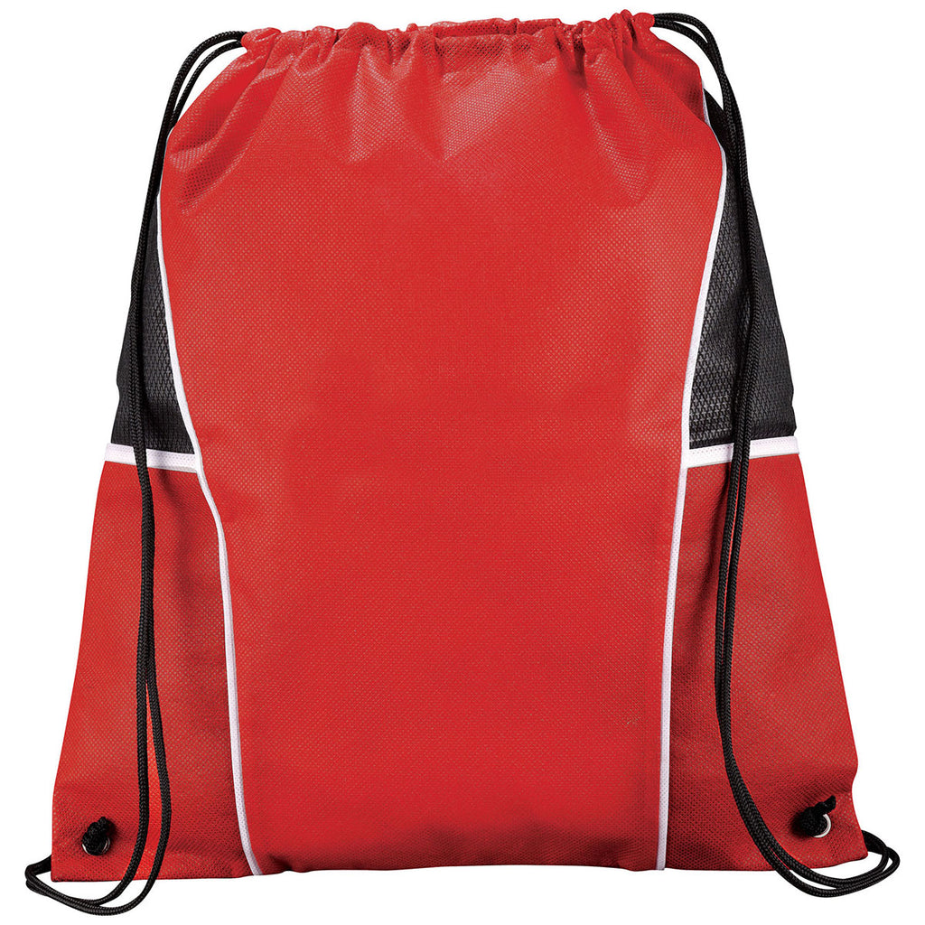 Bullet Red Diamond Non-Woven Drawstring Bag