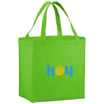 Bullet Lime Green YaYa Budget Non-Woven Shopper Tote