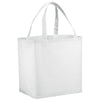 Bullet White YaYa Budget Non-Woven Shopper Tote