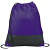 Bullet Purple Coast Non-Woven Drawstring Bag