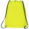 Bullet Lime Green Champion Heat Seal Drawstring Bag