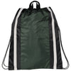 Bullet Hunter Green Reflective Drawstring Bag
