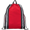 Bullet Red Reflective Drawstring Bag