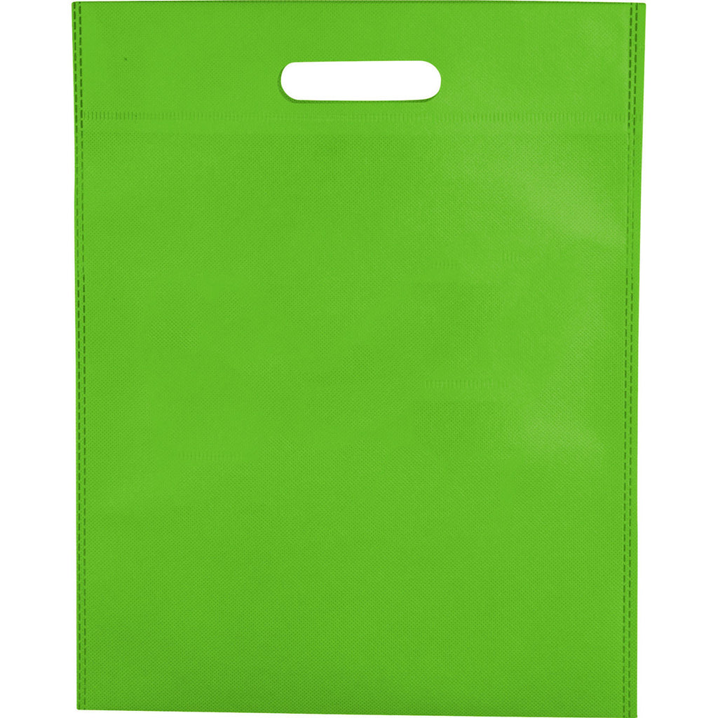 Bullet Lime Green Large Freedom Heat Seal Non-Woven Tote