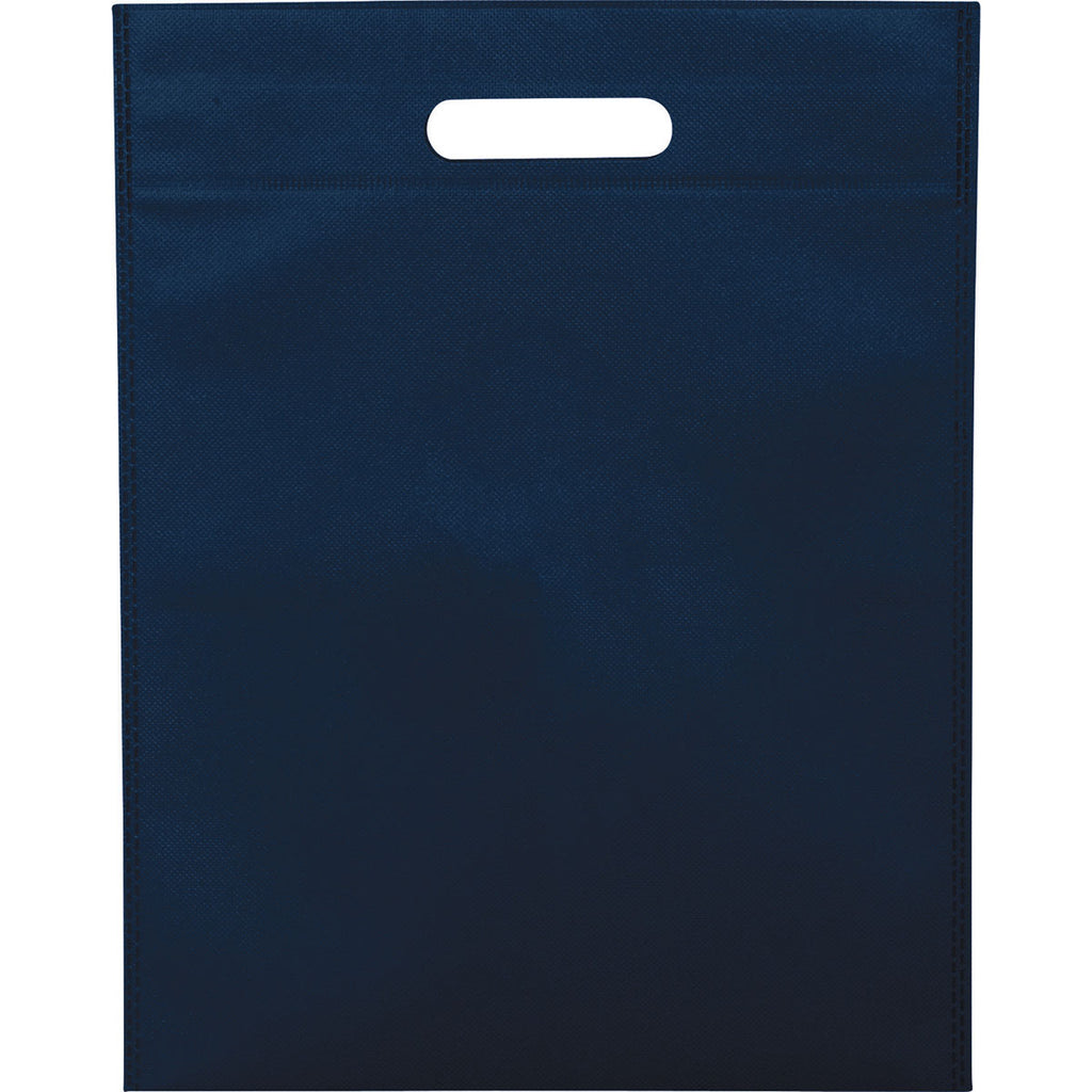 Bullet Navy Blue Large Freedom Heat Seal Non-Woven Tote