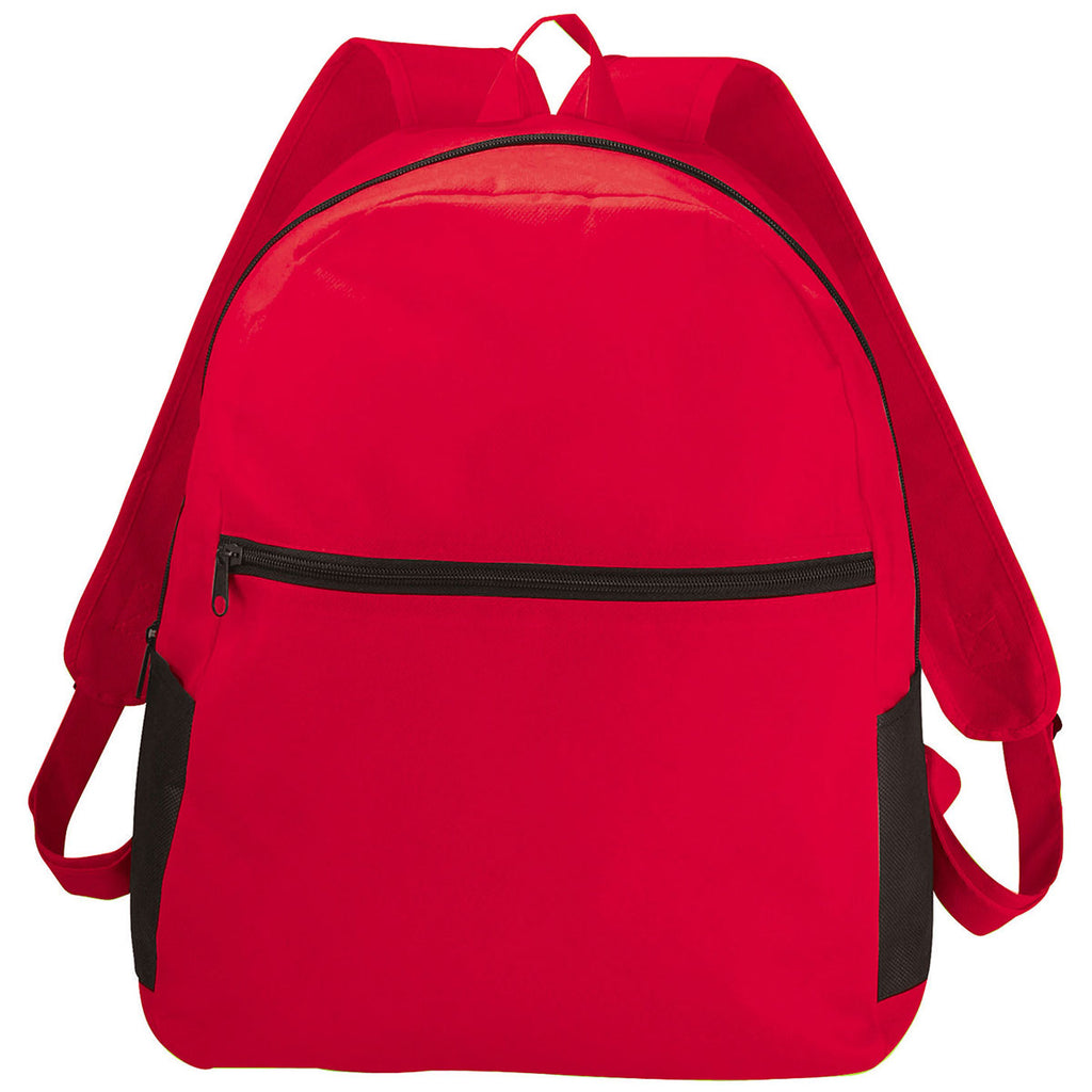 Bullet Red Park City Budget Non-Woven Backpack