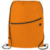Bullet Orange Sidekick Non-Woven Drawstring Bag