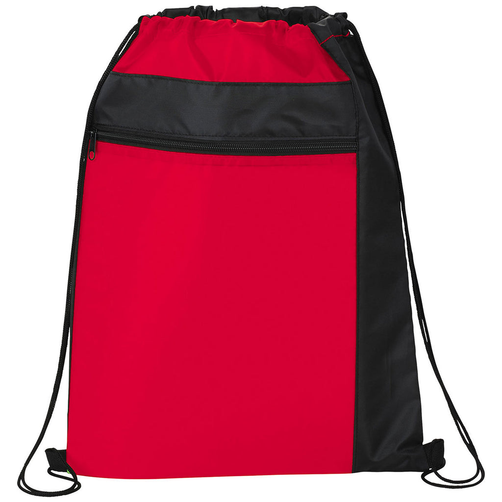 Bullet Red Color Pop Drawstring Bag
