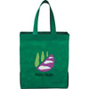 Bullet Green Liberty Heat Seal Non-Woven Grocery Tote