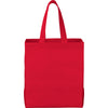 Bullet Red Liberty Heat Seal Non-Woven Grocery Tote