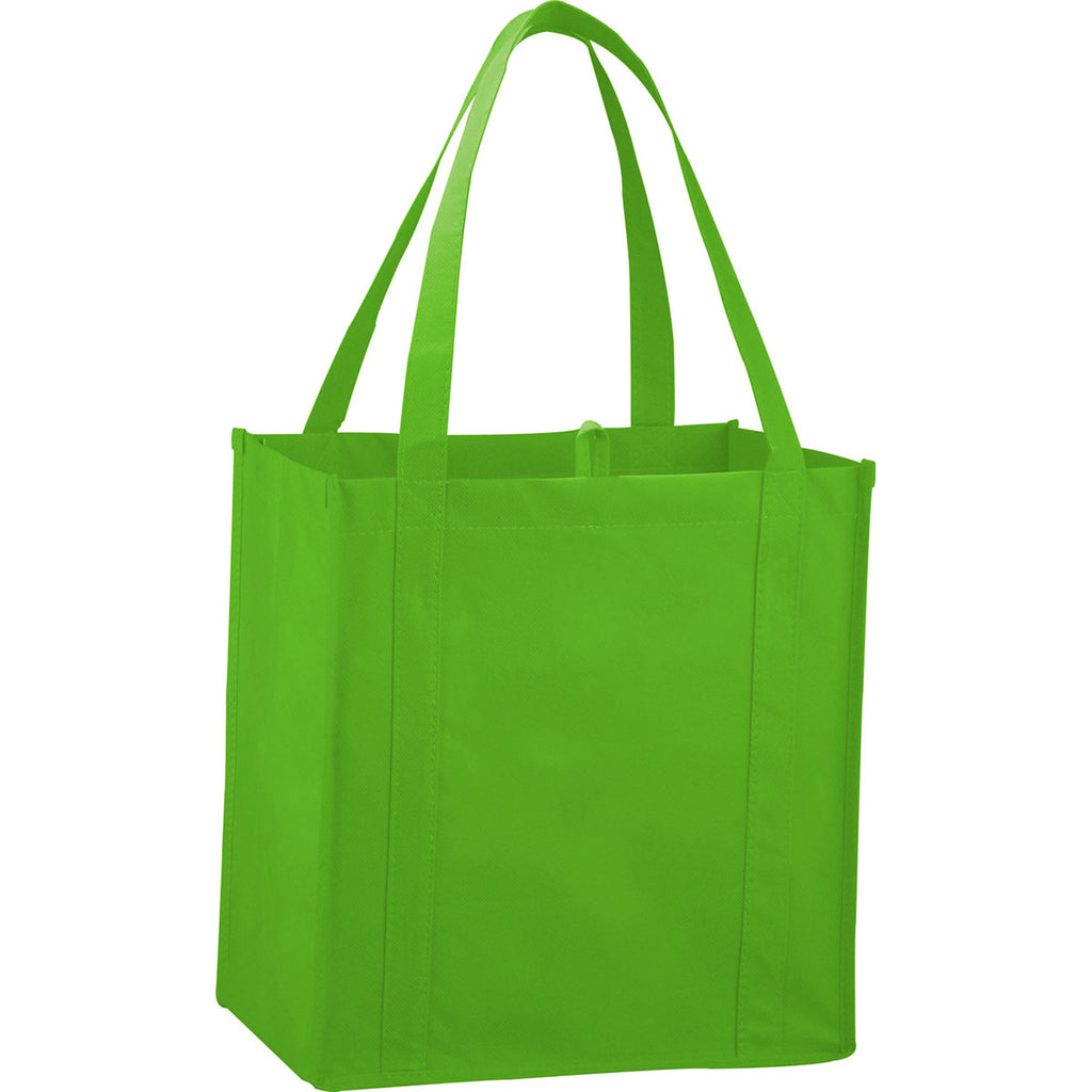 Bullet Lime Green Little Juno Non-Woven Grocery Tote
