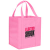 Bullet Pink Hercules Non-Woven Grocery Tote