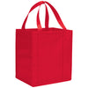 Bullet Red Hercules Non-Woven Grocery Tote