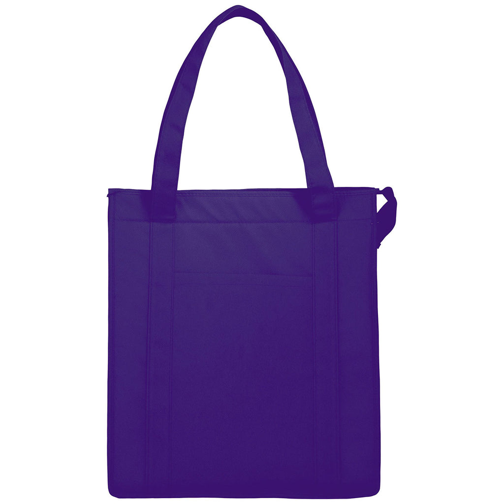 Bullet Purple Hercules Insulated Grocery Tote