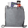 Bullet Grey Evergreen Non-Woven Drawstring Bag