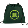 Bullet Hunter Green Evergreen Non-Woven Drawstring Bag