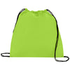 Bullet Lime Green Evergreen Non-Woven Drawstring Bag