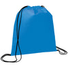 Bullet Process Blue Evergreen Non-Woven Drawstring Bag