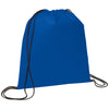 Bullet Royal Blue Evergreen Non-Woven Drawstring Bag