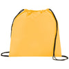 Bullet Yellow Evergreen Non-Woven Drawstring Bag