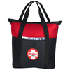 Bullet Red Heavy Duty Zippered Convention Tote