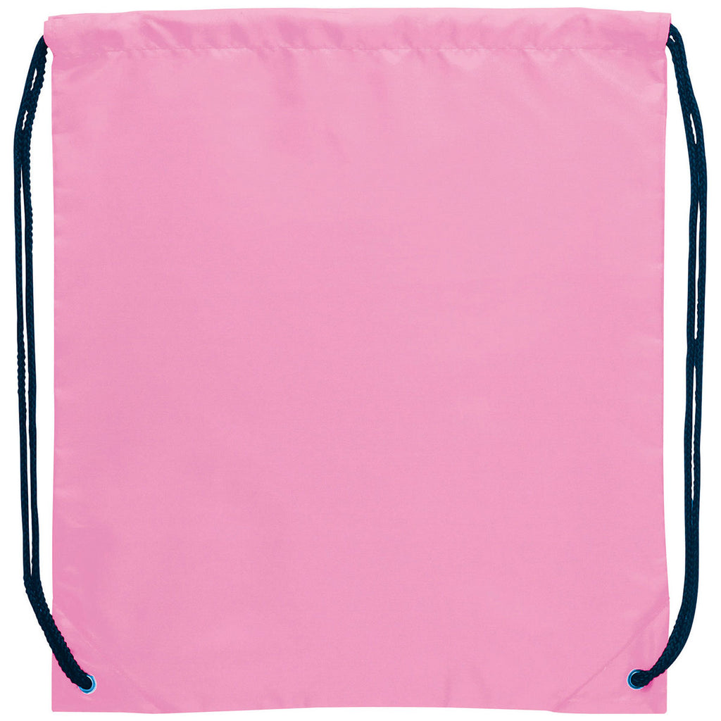 Bullet Pink Oriole Drawstring Bag