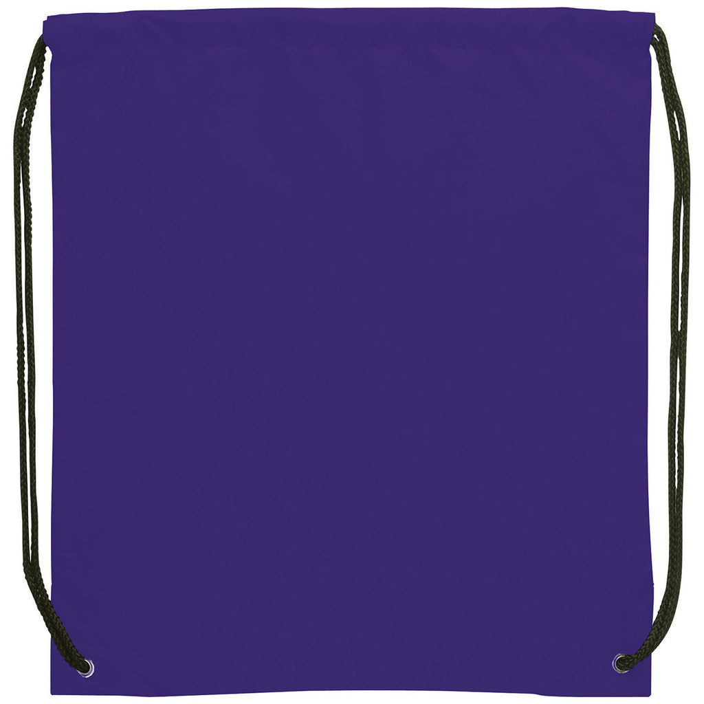 Bullet Purple Oriole Drawstring Bag