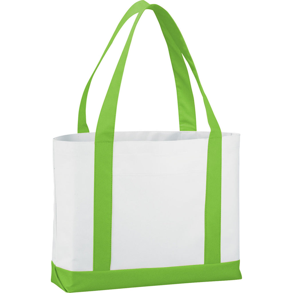 Bullet Lime Green Large Boat Tote