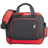 Bullet Black with Red Trim Barracuda Business Briefcase