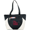 Bullet Black Asher Zippered Convention Tote
